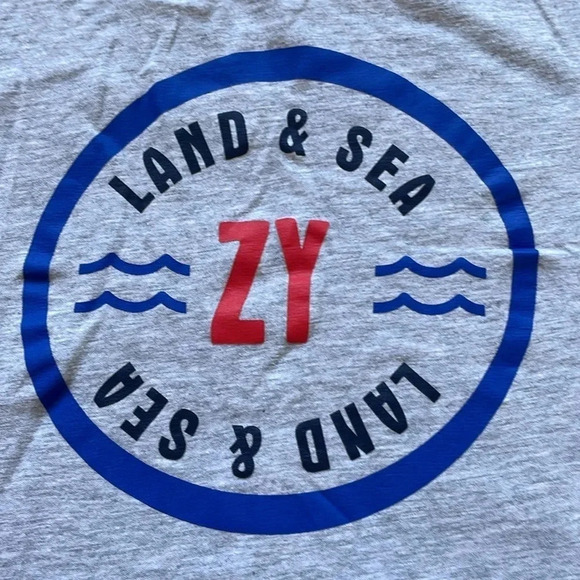 Kids shirt land and  sea - Picture 2 of 5